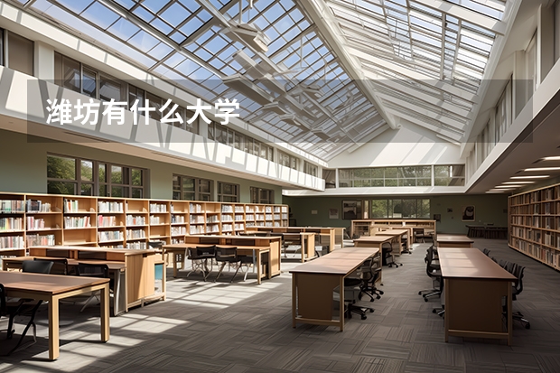 濰坊有什么大學