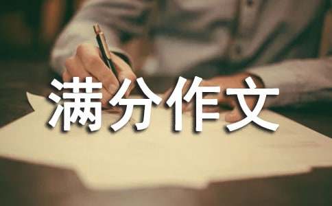 初三的滿分作文600字(精選28篇)