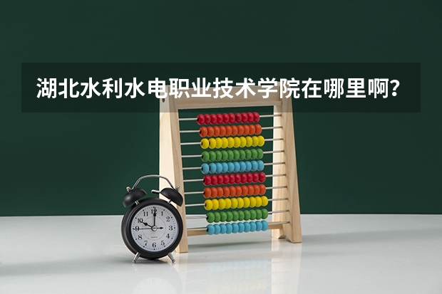 湖北水利水電職業(yè)技術(shù)學(xué)院在哪里啊？