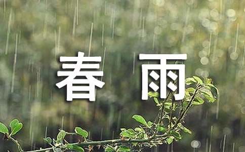 描寫春雨的作文100字(精選27篇)