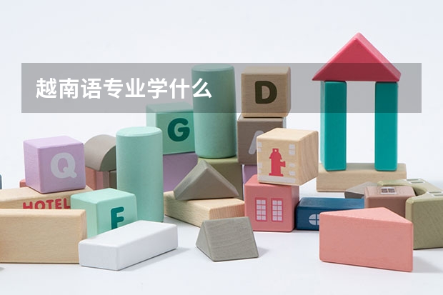 越南語(yǔ)專業(yè)學(xué)什么