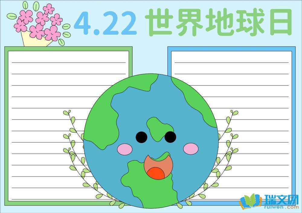 2025世界地球日手抄報(bào)