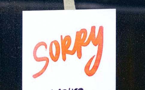 和女朋友道歉的檢討書