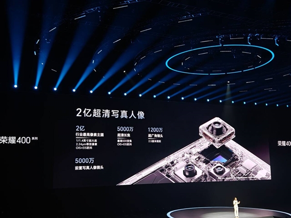 榮耀400 Pro發(fā)布:2億超清主攝+滿血驍龍8 Gen3 2899元起