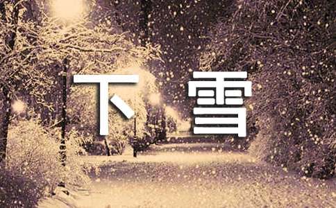 下雪了小學(xué)生作文【通用】