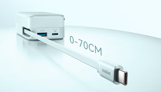 安克推出S1自帶線45W帶屏移動(dòng)電源：2C+1A設(shè)計(jì)首發(fā)299元