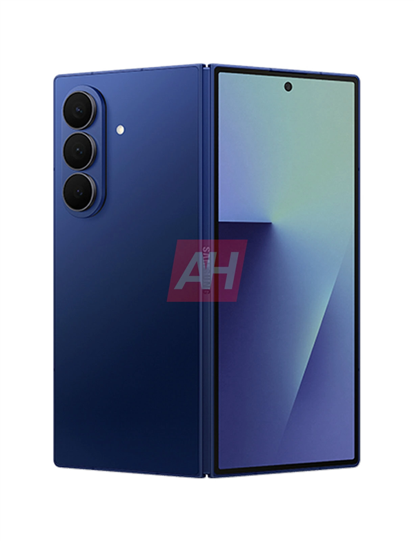 史上大尺寸雙折疊！三星Galaxy Z Fold7外觀渲染圖出爐