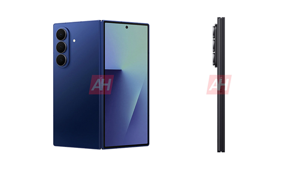 史上大尺寸雙折疊！三星Galaxy Z Fold7外觀渲染圖出爐