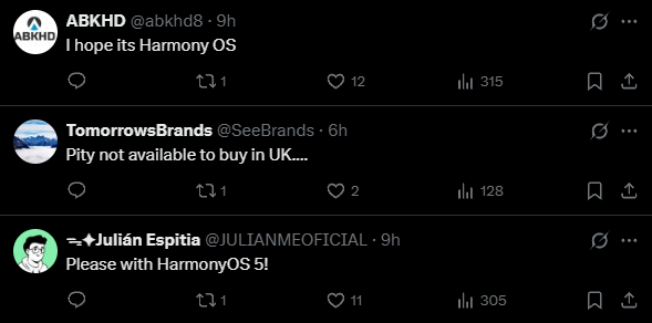 華為宣布Pura 80系列7月10日海外發(fā)布 網(wǎng)友喊話希望用鴻蒙系統(tǒng)