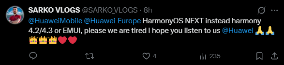 華為宣布Pura 80系列7月10日海外發(fā)布 網(wǎng)友喊話希望用鴻蒙系統(tǒng)