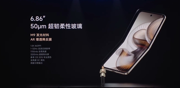 唯一滿(mǎn)配旗艦小折疊！TCL華星宣布獨(dú)供小米MIX Flip 2內(nèi)外屏