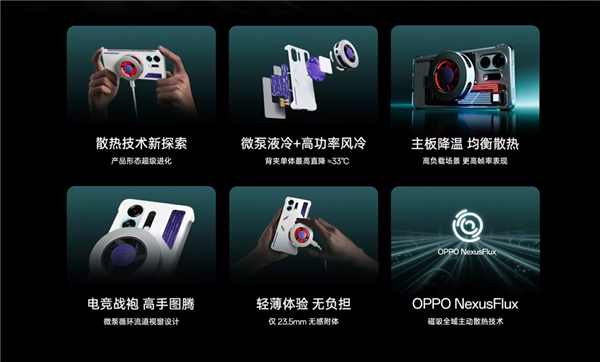 349元 OPPO K13 Turbo散熱超級套裝發(fā)布:液冷+風冷給手機“凍”感冒