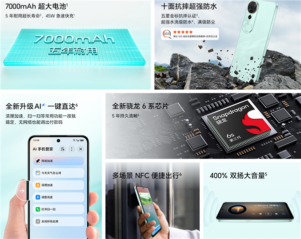 千元續(xù)航王 榮耀暢玩70 Plus開售:1199元起 電池5年耐用