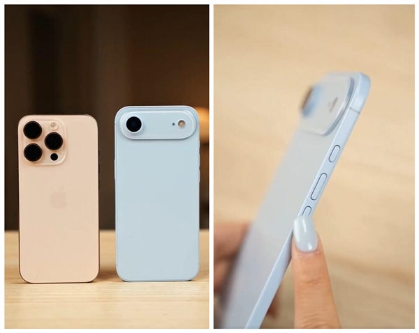 iPhone 17 Air天藍色機模上手：辨識度拉滿