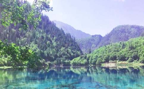 高中第三冊(cè)第五單元作文：九寨溝游記